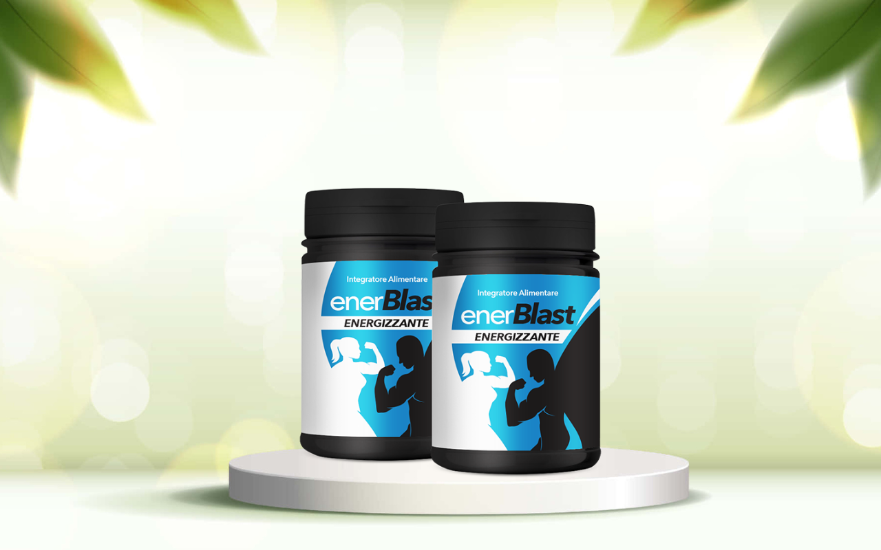 EnerBlast: aumenta energia e performance ogni giorno, prova l’integratore vincente